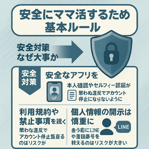 安全にママ活するための基本ルール